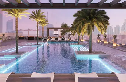 Apartment - 2 Bedrooms - 3 Bathrooms for sale in Jade Tower - Majan - Dubai Land - Dubai