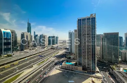 مكتب - استوديو - 2 حمامات للايجار في مارينا بلازا - دبي مارينا - دبي