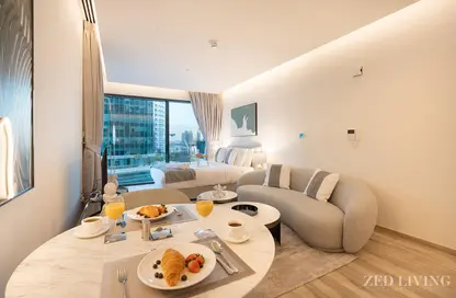 Apartment - Studio - 1 Bathroom for rent in Ahad Residences - Business Bay - Dubai