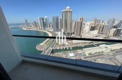 Apartment - 2 Bedrooms - 4 Bathrooms for rent in Al Khan Corniche - Al Khan - Sharjah