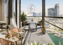 Balcony image for: Apartment - 2 bedrooms - 3 bathrooms for sale in The Crestmark - Business Bay - Dubai, Image 1