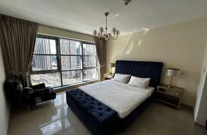 Room / Bedroom image for: Apartment - 1 Bedroom - 1 Bathroom for rent in Standpoint Tower 1 - Standpoint Towers - Downtown Dubai - Dubai, Image 1