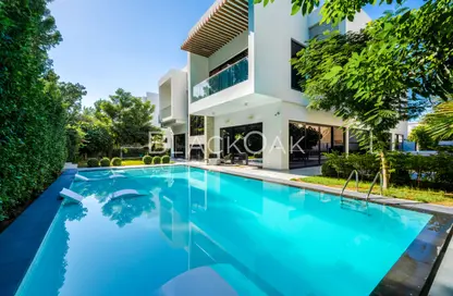 Pool image for: Villa - 6 Bedrooms for sale in Jasmine Leaf 3 - Jasmine Leaf - Al Barari - Dubai, Image 1