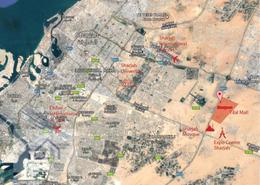 Map Location image for: Land for sale in Tilal City D - Tilal City - Sharjah, Image 1