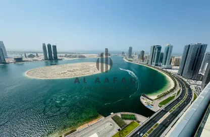 Apartment - 3 Bedrooms - 5 Bathrooms for rent in Al Khan Corniche - Al Khan - Sharjah