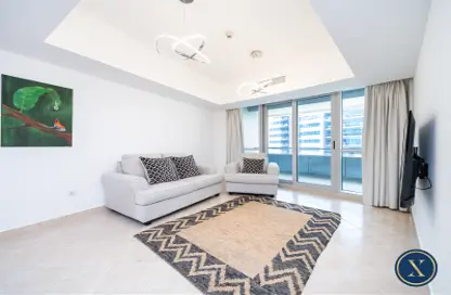 Apartment - 1 Bedroom - 1 Bathroom for rent in The Waves Tower A - The Waves - Dubai Marina - Dubai