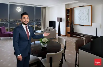 Apartment - 1 Bedroom - 1 Bathroom for rent in Intercontinental Residence Suites - Dubai Festival City - Dubai