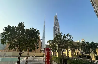 شقة - غرفة نوم - 1 حمام للايجار في برج رويال - دبي وسط المدينة - دبي