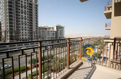 Balcony image for: Apartment - 2 Bedrooms - 2 Bathrooms for sale in Zahra Breeze Apartments 3A - Zahra Breeze Apartments - Town Square - Dubai, Image 1