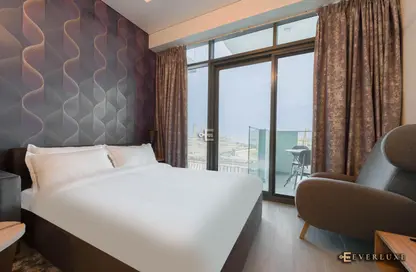 Room / Bedroom image for: Apartment - Studio - 1 Bathroom for rent in Farhad Azizi Residence - Al Jaddaf - Dubai, Image 1