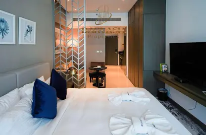 Apartment - Studio - 1 Bathroom for rent in DAMAC Maison Privé - Business Bay - Dubai