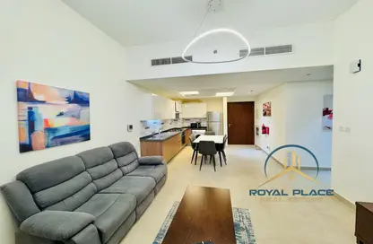 Living / Dining Room image for: Apartment - 1 Bedroom - 2 Bathrooms for sale in Azizi Plaza - Al Furjan - Dubai, Image 1