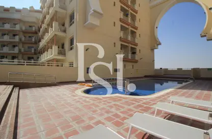 صورة لـ حوض سباحة شقة - غرفة نوم - 2 حمامات للايجار في ورسان اكسايا - 4 الورسان - الورسان - دبي ، صورة رقم 1