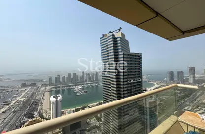 شقة - 2 غرف نوم - 3 حمامات للايجار في برج سولافا - دبي مارينا - دبي