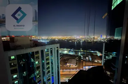 شقة - غرفة نوم - 2 حمامات للايجار في أورينت تاور - البستان - عجمان