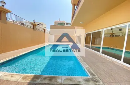 Pool image for: Villa - 7 Bedrooms for rent in Al Bateen - Abu Dhabi, Image 1