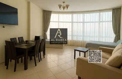 شقة - غرفة نوم - 2 حمامات للايجار في أورينت تاور 2 - أورينت تاور - البستان - عجمان شقة - غرفة نوم - 2 حمامات للايجار في أورينت تاور 2 - أورينت تاور - البستان - عجمان