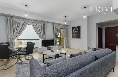 Apartment - 1 Bedroom - 2 Bathrooms for rent in Bahar 6 - Bahar - Jumeirah Beach Residence - Dubai