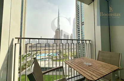 Apartment - 2 Bedrooms - 2 Bathrooms for rent in Downtown Views II Tower 2 - Downtown Views II - Downtown Dubai - Dubai