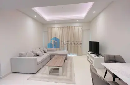 صورة لـ غرفة المعيشة / غرفة الطعام شقة - غرفة نوم - 2 حمامات للايجار في برج هيرا - مدينة دبي الرياضية - دبي ، صورة رقم 1