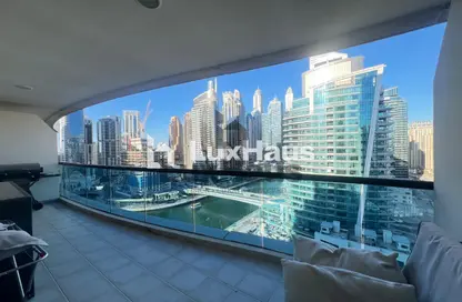 Apartment - 1 Bedroom - 1 Bathroom for sale in Time Place Tower - Dubai Marina - Dubai