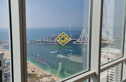 Water View image for: Apartment - 3 Bedrooms - 4 Bathrooms for sale in Al Fattan Marine Tower - Al Fattan Marine Towers - Jumeirah Beach Residence - Dubai, Image 1