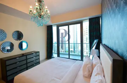 Apartment - 2 Bedrooms - 3 Bathrooms for rent in Trident Grand Residence - Dubai Marina - Dubai