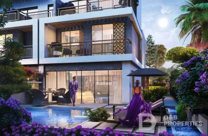 Townhouse - 4 Bedrooms - 5 Bathrooms for sale in Violet - Damac Hills 2 - Dubai
