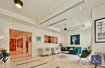 Living / Dining Room image for: Townhouse - 3 Bedrooms - 3 Bathrooms for sale in Quortaj - North Village - Al Furjan - Dubai, Image 1