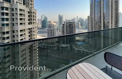 Apartment - 1 Bedroom - 1 Bathroom for rent in Act Towers - Opera District - Downtown Dubai - Dubai