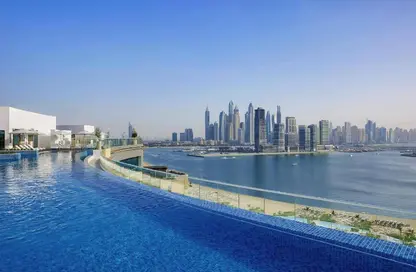 Pool image for: Apartment - 2 Bedrooms - 2 Bathrooms for rent in Seven Palm - Palm Jumeirah - Dubai, Image 1