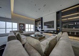 Living Room image for: Apartment - 4 bedrooms - 4 bathrooms for sale in Elite Residence - Dubai Marina - Dubai, Image 1