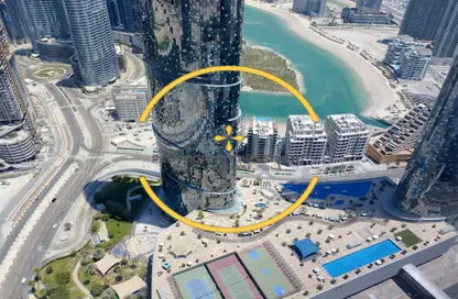 Apartment - 3 Bedrooms - 4 Bathrooms for sale in The Gate Tower 1 - Shams Abu Dhabi - Al Reem Island - Abu Dhabi