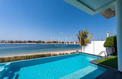 Villa - 5 Bedrooms - 6 Bathrooms for rent in Garden Homes Frond N - Garden Homes - Palm Jumeirah - Dubai