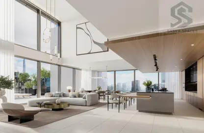 Apartment - 4 Bedrooms - 5 Bathrooms for sale in One River Point - Business Bay - Dubai