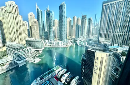 شقة - غرفة نوم - 2 حمامات للبيع في B برج سيلفرين - سيلفيرين - دبي مارينا - دبي شقة - غرفة نوم - 2 حمامات للبيع في B برج سيلفرين - سيلفيرين - دبي مارينا - دبي