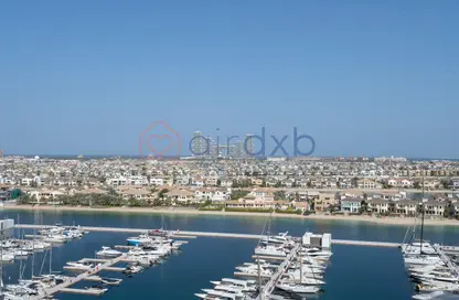 Water View image for: Apartment - 3 Bedrooms - 3 Bathrooms for sale in Emerald - Tiara Residences - Palm Jumeirah - Dubai, Image 1