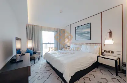 Room / Bedroom image for: Apartment - 3 Bedrooms - 4 Bathrooms for rent in Address Harbour Point - Dubai Creek Harbour (The Lagoons) - Dubai, Image 1