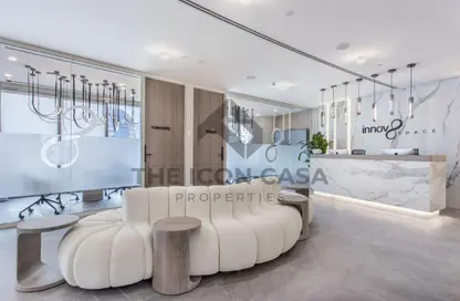 Office Space - Studio - 1 Bathroom for rent in I Rise Tower - Barsha Heights (Tecom) - Dubai