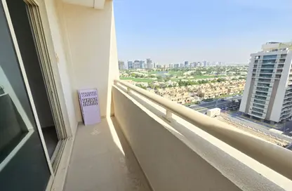 شقة - 1 حمام للايجار في برج فرانكفورت - مدينة دبي الرياضية - دبي