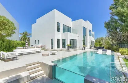 Villa - 5 Bedrooms - 6 Bathrooms for rent in Entertainment Foyer - Islamic Clusters - Jumeirah Islands - Dubai