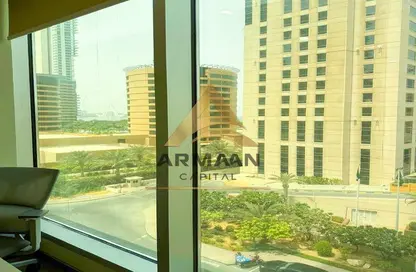 Office Space - Studio - 1 Bathroom for rent in Al Habtoor Business Tower - Dubai Marina - Dubai