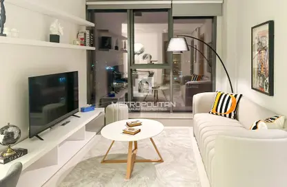 Apartment - 1 Bedroom - 2 Bathrooms for rent in Blue Waves Tower - Dubai Land Residence Complex - Dubai
