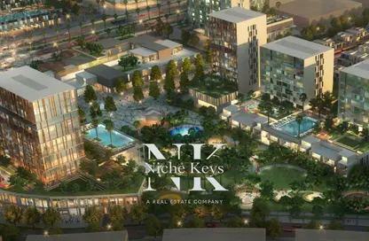 Apartment - 2 Bedrooms - 3 Bathrooms for sale in The Pulse Boulevard Apartments (C1) - The Pulse - Dubai South (Dubai World Central) - Dubai Apartment - 2 Bedrooms - 3 Bathrooms for sale in The Pulse Boulevard Apartments (C1) - The Pulse - Dubai South (Dubai World Central) - Dubai