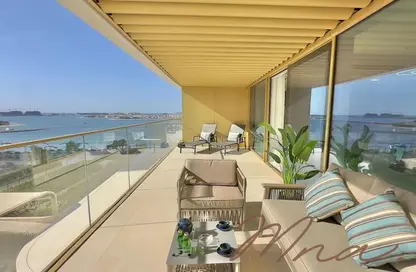 Apartment - 2 Bedrooms - 3 Bathrooms for rent in Grand Bleu Tower 1 - EMAAR Beachfront - Dubai Harbour - Dubai