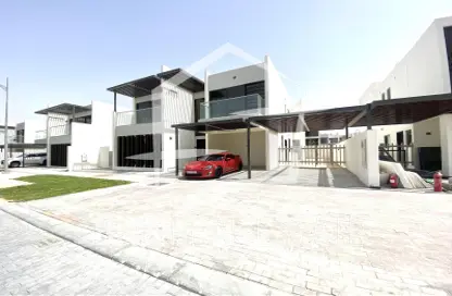 Outdoor House image for: Villa - 6 Bedrooms - 7 Bathrooms for sale in Aurum Villas - Juniper - Damac Hills 2 - Dubai, Image 1