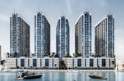 Apartment - 1 Bedroom - 2 Bathrooms for sale in Ajman Creek Towers - Al Rashidiya 1 - Al Rashidiya - Ajman