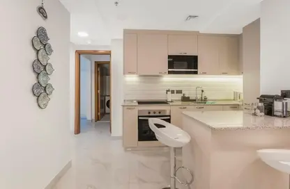 شقة - غرفة نوم - 2 حمامات للايجار في برج كنتننتال - دبي مارينا - دبي