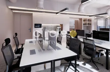 Office Space - Studio - 1 Bathroom for rent in Silver Tower (Ag Tower) - JLT Cluster I - Jumeirah Lake Towers - Dubai