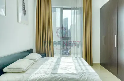 Room / Bedroom image for: Apartment - 1 Bedroom - 1 Bathroom for rent in Bay Central West - Bay Central - Dubai Marina - Dubai, Image 1